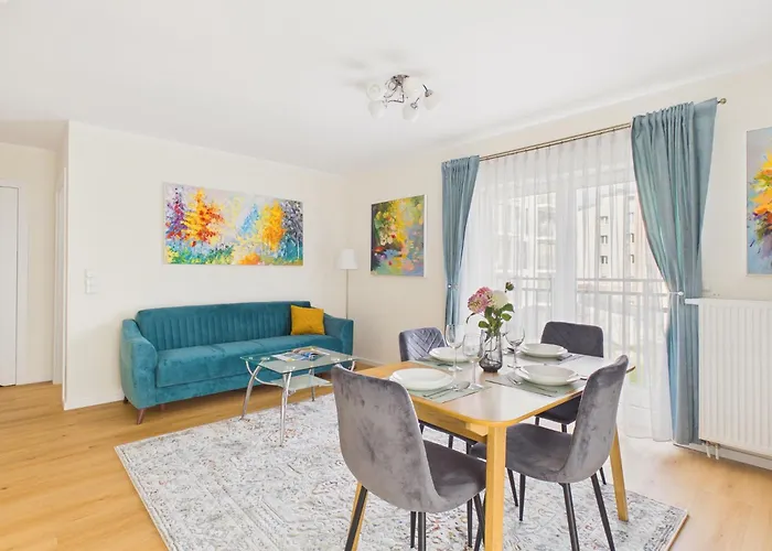 Portside With Balcony By Solarento * Гдыня