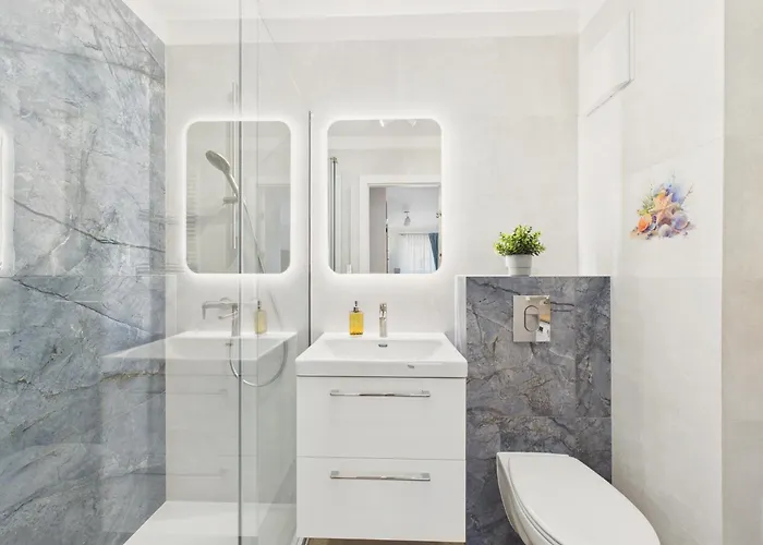 Portside With Balcony By Solarento Апартаменты Гдыня